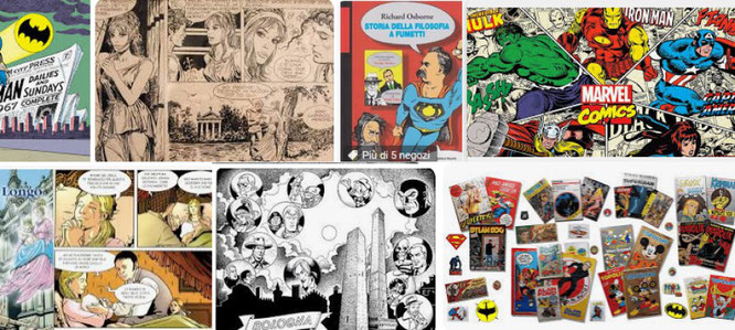 Confronto tra fumetti europei, comics e manga